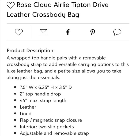 Kate Spade Arlie Tipton Drive Rose Cloud - Picture 4 of 7